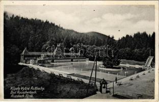 Felsőzúgófürdő, Bad Ober Rauschenbach, Kupele Vysne Ruzbachy; strandfürdő / spa, swimming pool (EK)