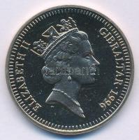 Gibraltár 1996. 5P Cu-Ni-Zn "Az Olimpia 100. évfordulója" T:PP
Gibraltar 1996. 5 Pounds C...