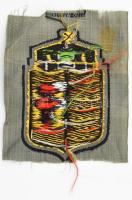 Hunyadi SS páncélgránátos osztag felvarró BEVO-Wuppertal 7x8 cm