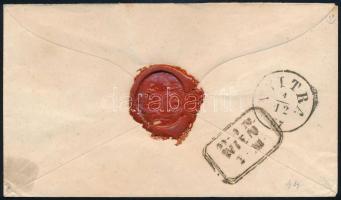 1867 5kr PS-cover "ÚJBÁNYA" (Ryan 600 p) - "NYITRA" - Wien. Certificate: Ferchen...