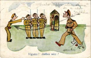 1942 Vigyázz! Jobbra nézz! Második világháborús magyar katonai humor / WWII Hungarian military humour (EK)