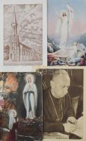 Kb. 100 db MODERN vallási képeslap vegyes minőségben: festmények, templomok / Cca. 100 modern religious postcards in mixed quality: paintings and churches