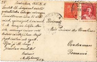 1932 Nagylévárd, Velké Leváre (Malacka); Gróf Wenckheim kastély / kastiel / castle. photo