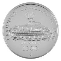 Görögország 1996. 1000Dr Ag "Az Olimpia 100. évfordulója - Futók" T:PP
Greece 1996. 1000 ...