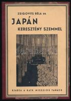 Zsigovits Béla: Japán keresztény szemmel. [Bp.], 1937, Magyarországi Katolikus Missziós Tanács, 123+1 p. Fekete-fehér szövegközti képekkel, és egy térképpel illusztrált. Átkötött félvászon-kötés.