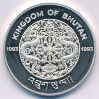 Bhután 1993. 300Ng Ag "Olimpiai Játékok 1996 - Labdarúgás" T:PP
Bhutan 1993. 300 Ngultrum...