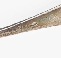 Ezüst(Ag) kiskanál, 2 db, jelzett, h: 11 cm, nettó: 23 g