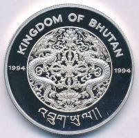 Bhután 1994. 300Ng Ag "Olimpiai Játékok 1996 - Kosárlabda" T:PP Bhutan 1994. 300 Ngultrum ...
