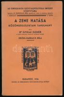 Gyulai Elemér: A zene hatása. Könséglélektani tanulmány. Erődi-Harrach Béla előszavával. Az Országos Szociálpolitikai Intézet Könyvtára I. sor. 4. szám. Bp., 1936, Országos Szociálpolitikai Intézet. Kiadói papírkötés, a borítón kis szakadással.