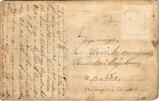 SMS ZRÍNYI osztrák-magyar haditengerészet matrózai szurony közé fogják egy társukat / K.u.k. Kriegsm...