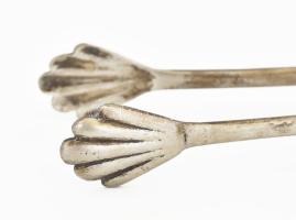 Ezüst (Ag) cukorfogó, jelzett 39 g 14 cm