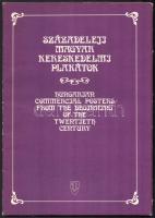 Századeleji magyar kereskedelmi plakátok. Benne 33 db reprodukcióval, közte Basilides Sándor, Bér Dezső, Bortnyik Sándor, Bottlik József, Faragó Géza, Földes Imre, [Gönczi]-Gebhardt Tibor, Kiss Ernő, Pál György, Perlmutter Izsák, Sárossy Endre, Somorjai László munkáival. Bp., 1979, IPV. Komplett mappa! Kiadói papírmappa, kissé kopott borítóval, 34x24 cm.