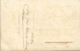 1916 Osztrák-magyar haditengerészet oltára tábori miséhez készülve egy gyorscirkáló fedélzetén / K.u...