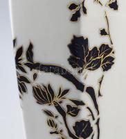 Hollóházi padlóváza kézzel festett, jelzett, hibátlan , m:35 cm