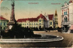 1926 Kecskemét, Kossuth tér, Városháza, Witz testvérek üzlete. Kiadja Kovács László (kopott sarkak / worn corners)