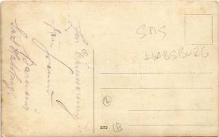 1916 SMS HABSBURG az Osztrák-Magyar Haditengerészet Habsburg-osztályú pre-dreadnought csatahajója, m...