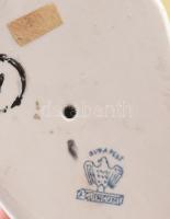 Aquincum nyulas fiú. Kézzzel festett, jelzett, hibátlan. 15 cm