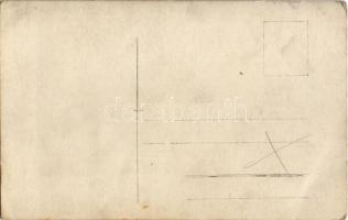 Osztrák-Magyar Haditengerészet csatahajó fedélzete a láncokkal / K.u.K. Kriegsmarine / Austro-Hungar...