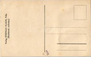 Osztrák-Magyar Haditengerészet csatahajó kormányzó irányítóterem belseje matrózokkal / K.u.K. Kriegs...