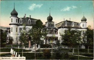 Bártfa, Bártfafürdő, Bardejovské Kúpele, Bardiov, Bardejov; Otthon szálloda. Neumann Viktor kiadása / hotel, villa, spa (EK)