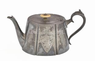 1918 Ón teás kanna I. világháborús emlék felirattal. Anglia, 1918 jelzett. For service in the Great ...