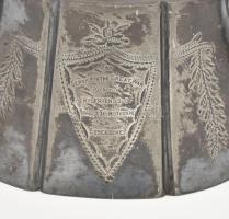 1918 Ón teás kanna I. világháborús emlék felirattal. Anglia, 1918 jelzett. For service in the Great ...