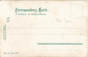 Andere Städtchen andere Mädchen. K.u.k. Kriegsmarine Matrosen / Másik város másik nő - Osztrák-magya...