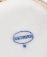 Meisseni Teichert (Meißen Ofen- und Porzellanmanufaktur 1882-1932) teáskanna. Máz alatti kék festéss...