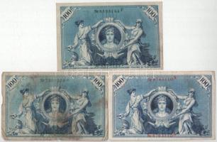 Német Birodalom 1908-1923. 100M-1.000.000.000.000M T:F,VG
German Empire 1908-1923. 100 Mark - 1.000...