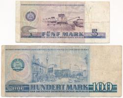 NDK 1975. 5M + 100M T:F
GDR 1975. 5 Mark + 100 Mark C:F