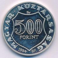 1994. 500Ft Ag "Kossuth Lajos" kapszulában T:PP ujjlenyomat, kis karc
Adamo EM133