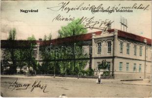 1906 Nagyvárad, Oradea; Bihar vármegye közkórháza / hospital (ragasztónyom / glue marks)