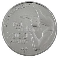 2016. 2000Ft Cu-Ni "XXXI. Nyári Olimpiai Játékok - Rio" jelzett próbaveret kapszulában. Cs...