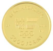 2016. 5000Ft Au (0.999/0,5g) "XXXI. Nyári Olimpiai Játékok - Rio" jelzett próbaveret kapsz...