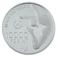 2016. 10.000Ft Ag "XXXI. Nyári Olimpiai Játékok - Rio" jelzett próbaveret kapszulában. Csa...