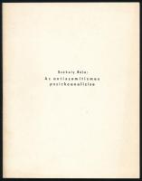 Székely Béla: Az antiszemtizmus pszichoanalízise 1936-os kiadás reprintje 43p. Papírborítóval