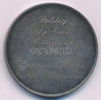 Lapis András (1942-) / Szabó Géza (1939-2018) 1996. "Rabszolganők" fém emlékérem, hátoldal...