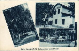 1931 Balatonlelle, Katolikus tisztviselőnők Mária üdülője. Pallas 325. sz. (EK)