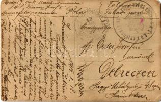 1915 Erdei József az SMS Kaiser Franz Joseph I osztrák-magyar haditengerészet védett cirkálójának gé...