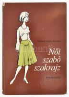 Feketéné Hajdu Erzsébet: Női szabó szakrajz. Francia szabás. Bp., Műszaki Könyvkiadó, 1983. 3. kiadás. Kiadói kartonált papírkötés, a borító sarkain apró kopásokkal