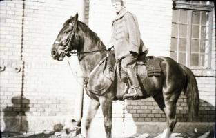 II. világháborús katonai negatívok, vegyes méretben, 10 db