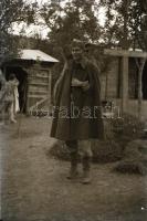 II. világháborús katonai negatívok, vegyes méretben, 10 db