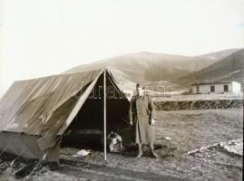 II. világháborús katonai negatívok, vegyes méretben, 10 db