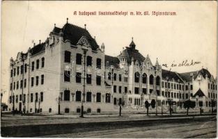 1912 Budapest VIII. Tisztviselőtelepi m. ki. állami főgimnázium (EK)