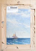 Séday Éva (1929-2011): Virágcsendélet. Olaj, karton, jelzett, fakeretben, 40×30 cm