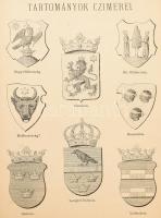 Tagányi Károly: Magyarország czimertára. Kiadja: Altenburger G. és Rumbold B. Bp., 1880-81. Buschman...