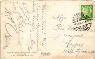 1928 Gyenesdiás, tájkép. Herczeg György kiadása (Rb)