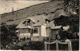 1912 Balatonaliga, Aliga; Hauser villa. Novák Jenő kiadása (r)