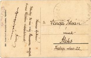 1927 Farmos (Nagykáta), jegyzői lak, Dr. Matolcsy kastély. Pottok Ernő fényképész kiadása (EK)