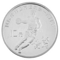 Kína 1994. 10Y Ag "Az Olimpia évszázada - Kosárlabda" T:PP fo., ujjlenyomat
China 1994. 1...